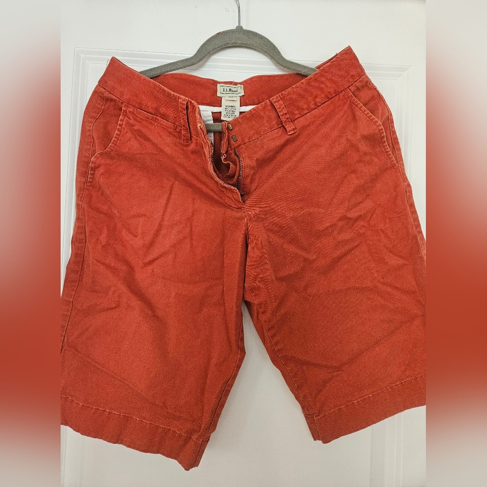 Womens llbean Bermuda shorts